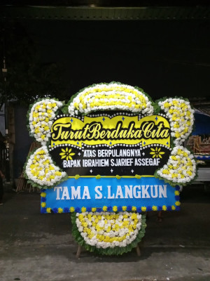 Papan Bunga Duka di Lorok Pakjo