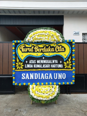 Papan Bunga Duka di Lorok Pakjo