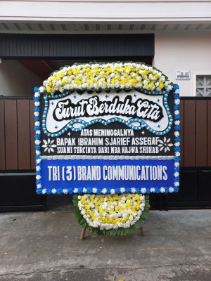 Papan Bunga Duka di Lorok Pakjo
